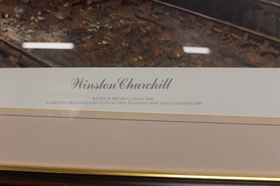 Lot 7 - Cuneo print 'Winston Churchill' and other...