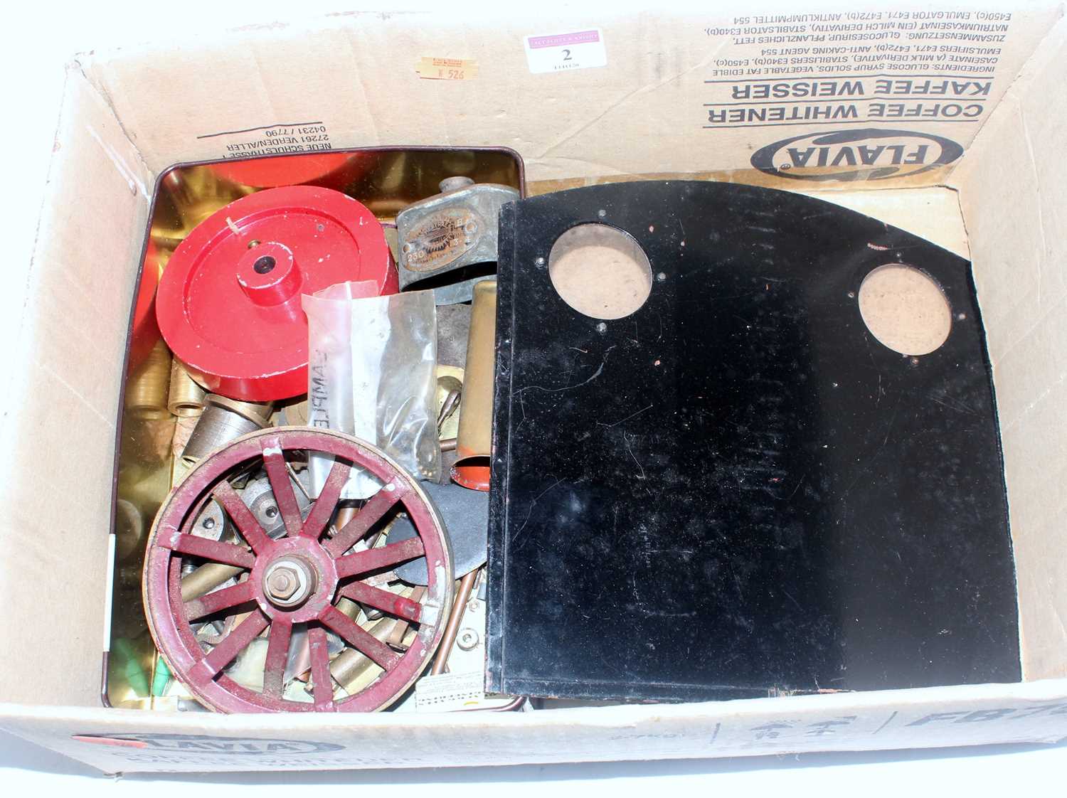 Lot 2 - Small box containing a delve of various steam...