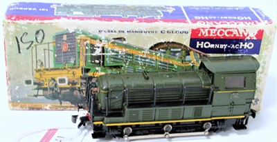 Lot 741 - HOrnby-acHO No. 635 0-6-0 diesel shunting loco,...