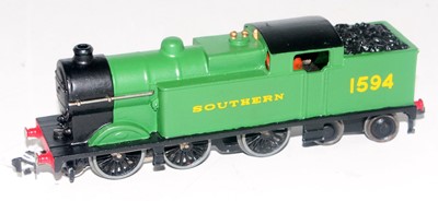 Lot 682 - Hornby Dublo 0-6-2 tank loco converted and...