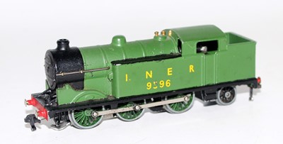 Lot 587 - Hornby Dublo EDL7 tank loco totally repainted...