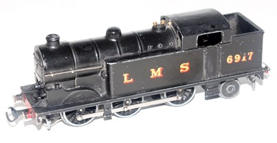 Lot 687 - Pre-war Hornby Dublo 0-6-2 tank loco LMS6917...