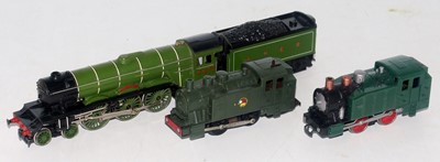 Lot 691 - Three 2-rail locos: Hornby R851 'Flying...