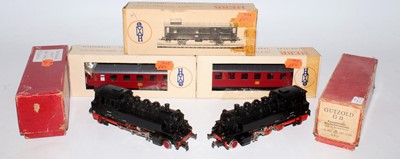 Lot 699 - Continental items: Gutzold 2-6-2 tank loco No....