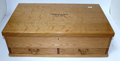 Lot 119 - Reproduction No. 7 cabinet, light oak,...