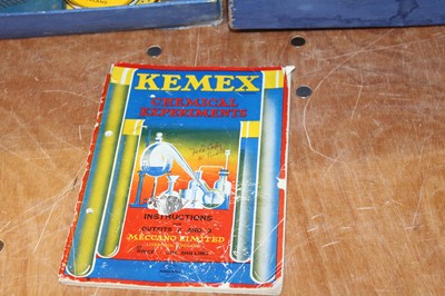Lot 134 - Two Meccano Kemex outfits No. 2 and 2L one (G)...