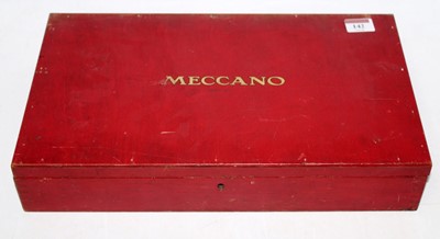 Lot 142 - Meccano No. 1 storage box circa 1930s (VG)