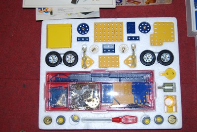 Lot 156 - 4 Meccano outfits: No. 8 1990s appears unused,...