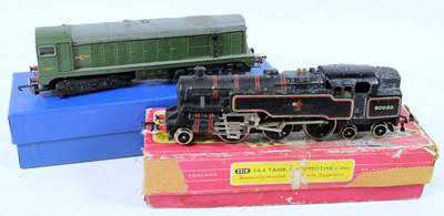 Lot 728 - Two locos: D8017 Wrenn BoBo loco BR green,...