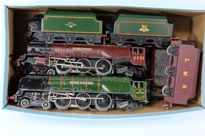 Lot 732 - Five Duchess Hornby Dublo 3-rail locos and...