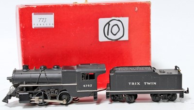 Lot 773 - Trix Twin American 0-4-0 loco and tender,...