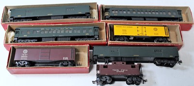 Lot 788 - Trix Twin USA items: black 0-4-0 loco and...