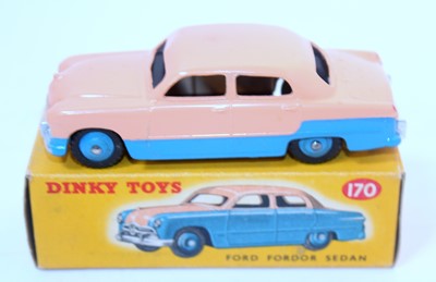 Lot 1918 - A Dinky Toys No. 170 Ford Fordor Sedan...