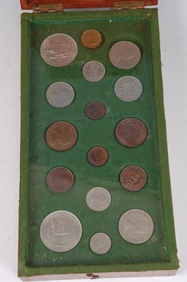 Lot 2137 - Great Britain, 1953 Coronation coin set,...