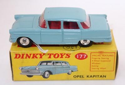 Lot 1932 - A Dinky Toys No. 177 Opal Kapitan comprising...