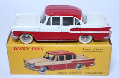 Lot 1933 - A French Dinky Toys No. 24K Simca Vedette...