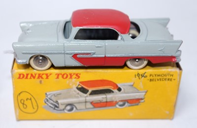 Lot 1934 - A French Dinky Toys No. 24D Plymouth Belvedere...