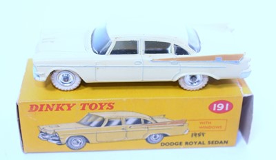 Lot 1940 - A Dinky Toys No.191 Dodge Royal Sedan...