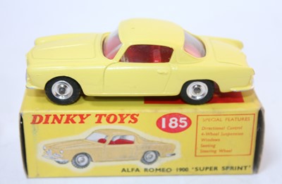 Lot 1941 - A Dinky Toys No. 185 Alfa Romeo 1900 Super...