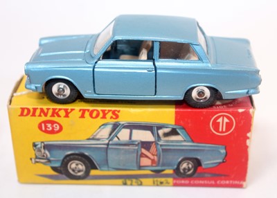 Lot 1947 - A Dinky Toys No. 139 Ford Console Cortina...