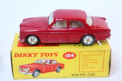 Lot 1954 - A Dinky Toys No. 184 Volvo 122S comprising of...