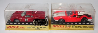 Lot 1958 - A Dinky Toys plastic cased diecast group to...