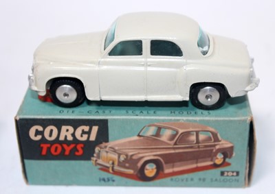 Lot 1611 - A Corgi Toys No. 204 Rover 90 saloon...