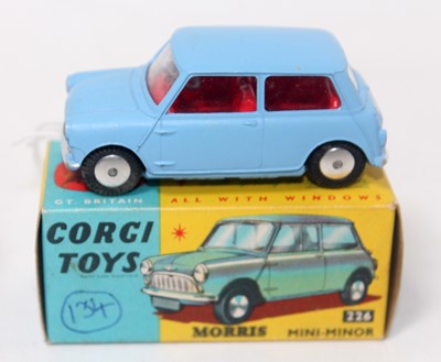 Lot 1613 - A Corgi Toys No. 226 Morris Mini Minor...