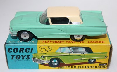 Lot 1617 - A Corgi Toys No. 214 Ford Thunderbird...