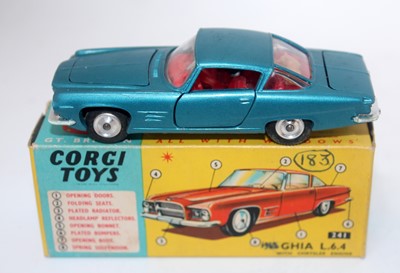 Lot 1622 - A Corgi Toys No. 241 Ghia L.6.4 saloon...