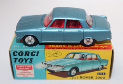 Lot 1624 - A Corgi Toys No. 252 Rover 2000 saloon...