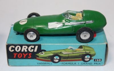 Lot 1637 - A Corgi Toys No. 150 Vanwall F1 race car...