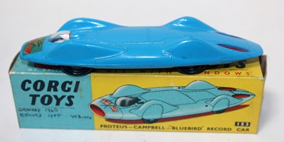 Lot 1647 - A Corgi Toys No. 153 Proteus Campbell Bluebird...