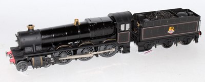Lot 212 - Lionel "Hogwarts" loco and tender repainted...