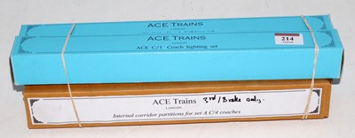 Lot 214 - Three ACE Trains C/1 coach lighting sets and...