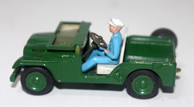 Lot 2525 - A Tekno model No. 814 Willy's Jeep, comprising...