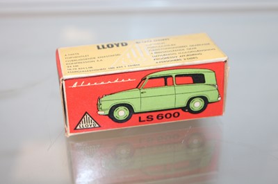 Lot 2527 - A Tekno No. 816 Lloyd LP600 saloon comprising...