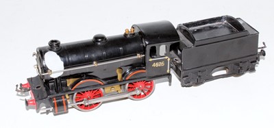 Lot 220 - Hornby No. 1 clockwork body loco refitted with...