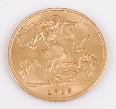 Lot 2139 - Great Britain, 1913 gold half sovereign,...