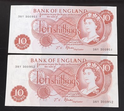Lot 2182 - Great Britain, Bank of England five pound note...