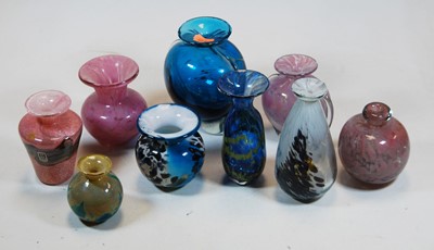 Lot 206 - A collection of Mdina and Mdina type glass...