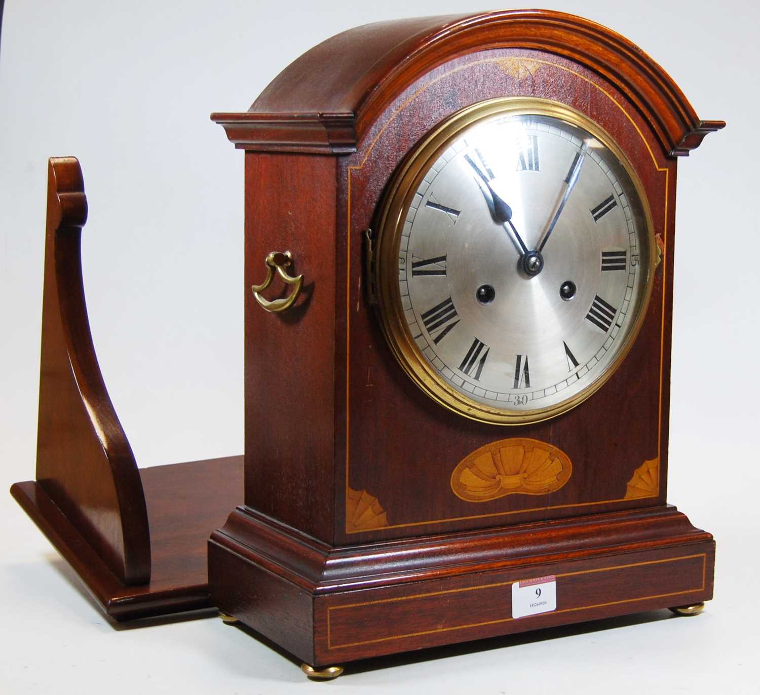 Lot 9 - An early 20th century inlaid mahogany cased...