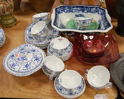 Lot 134 - A Johnson Brothers Indies pattern part dinner...
