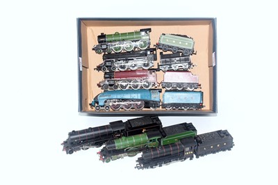 Lot 758 - Seven tender locos, variety of makers,...