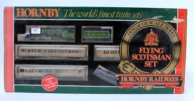 Lot 821 - A Hornby Railways "Flying Scotsman" train set...