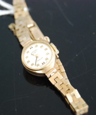 Lot 347 - A ladies Rotary 9ct gold cased mechanical...