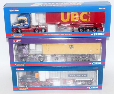 Lot 2597 - Three various boxed Corgi Hauliers of Renown...