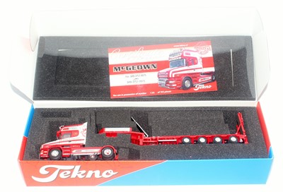 Lot 2605 - A Tekno 1/50 scale McGeown model of a Scania...