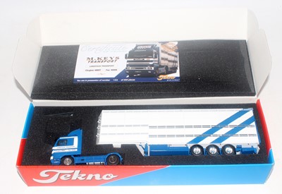 Lot 2608 - A Tekno 1/50 scale M Keys Transport model of a...