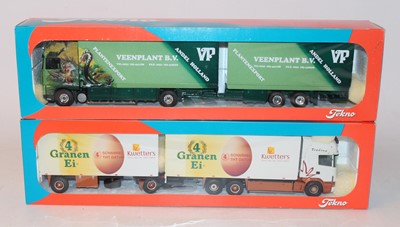 Lot 2619 - A Tekno 1/50 scale road transport diecast...